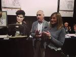 © 2013 - 7.4.2017_Premio Scardaccione_Daniela Moretti con Giannino Romaniello e Giuditta Lamorte