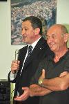 &copy; 2013 - Da sinistra, Vincenzo Folino e Rocco Curcio, ex Presidente Crle