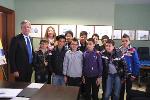 © 2013 - Scaglione con i ragazzi e le docenti del Pitagora -2