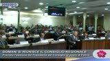 DOMANI SI RIUNISCE IL CONSIGLIO REGIONALE