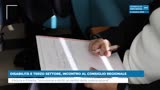 DISABILITÀ E TERZO SETTORE, INCONTRO AL CONSIGLIO REGIONALE