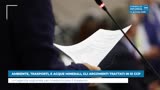 AMBIENTE, TRASPORTI, E ACQUE MINERALI, GLI ARGOMENTI...