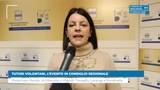 TUTORI VOLONTARI, L’EVENTO IN CONSIGLIO REGIONALE
